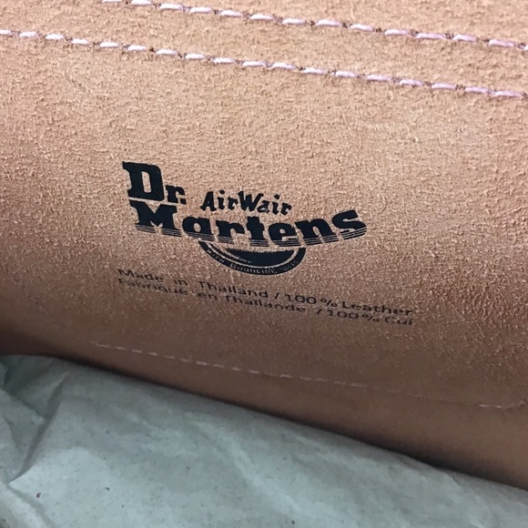 Dr. Martens Iridescent Pink Leather Mini Backpack - Picture 11 of 11